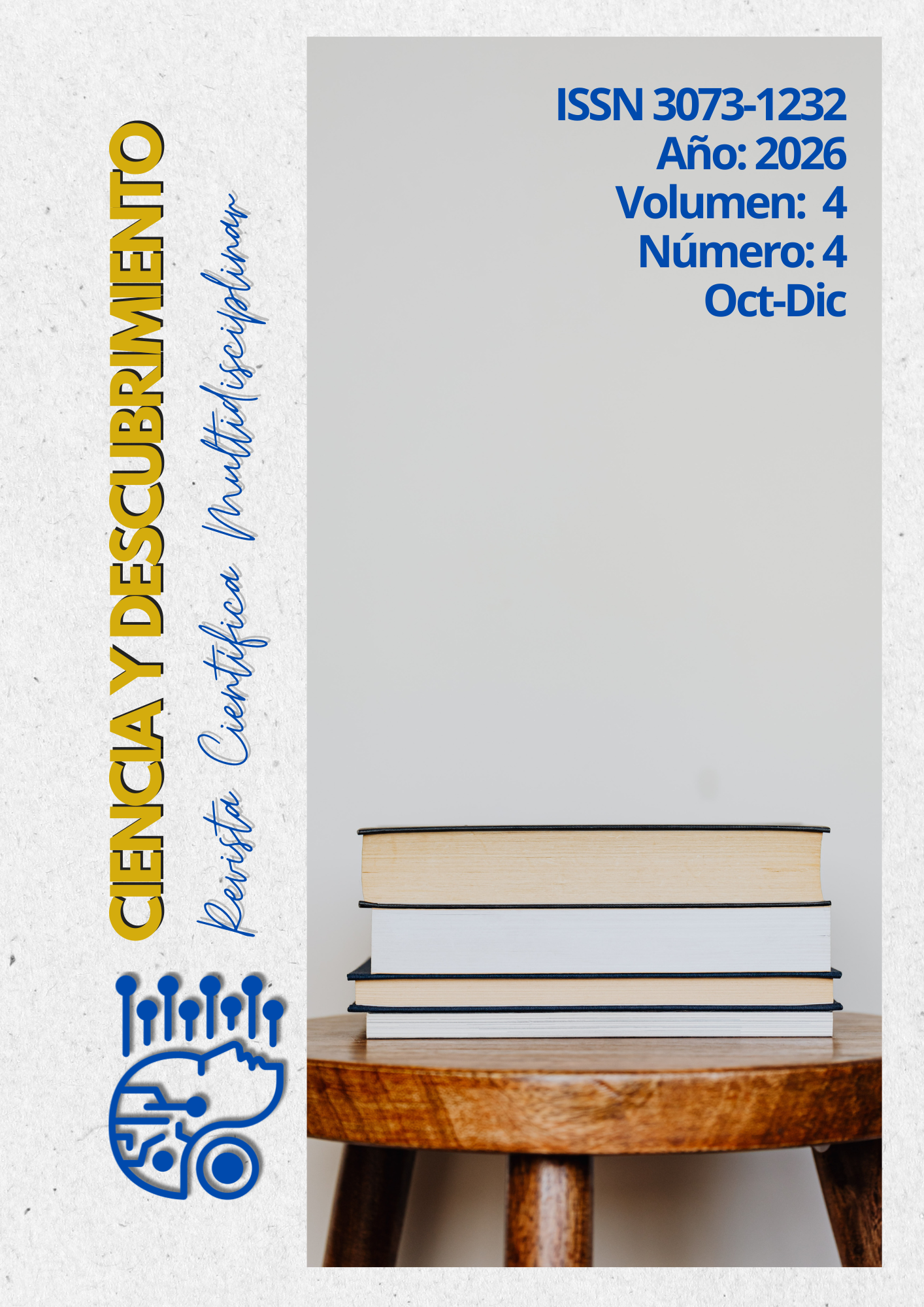 					Ver Vol. 4 Núm. 4 (2026): Libros: Octubre a Diciembre 2026
				