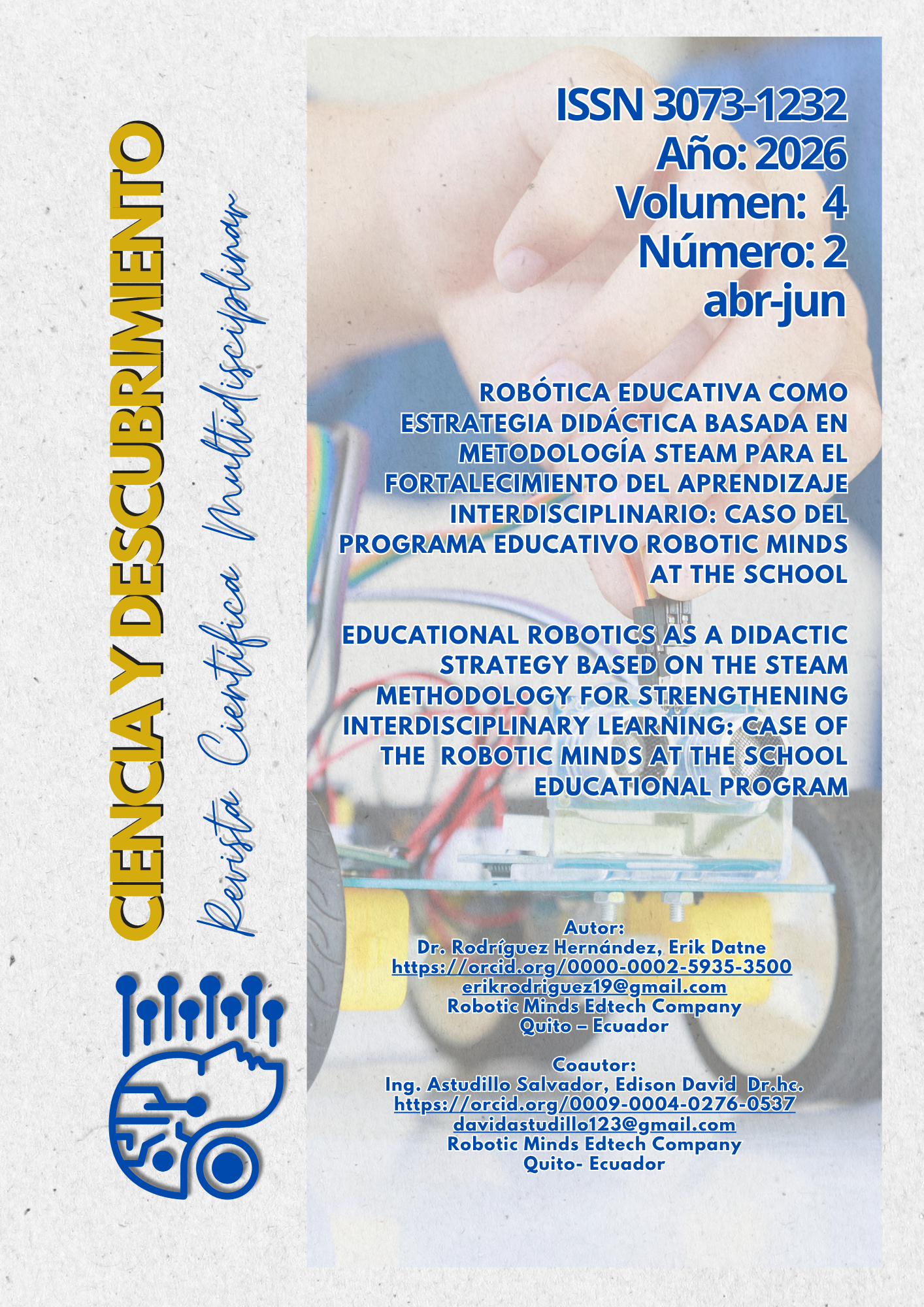 Robótica educativa como estrategia didáctica basada en metodología