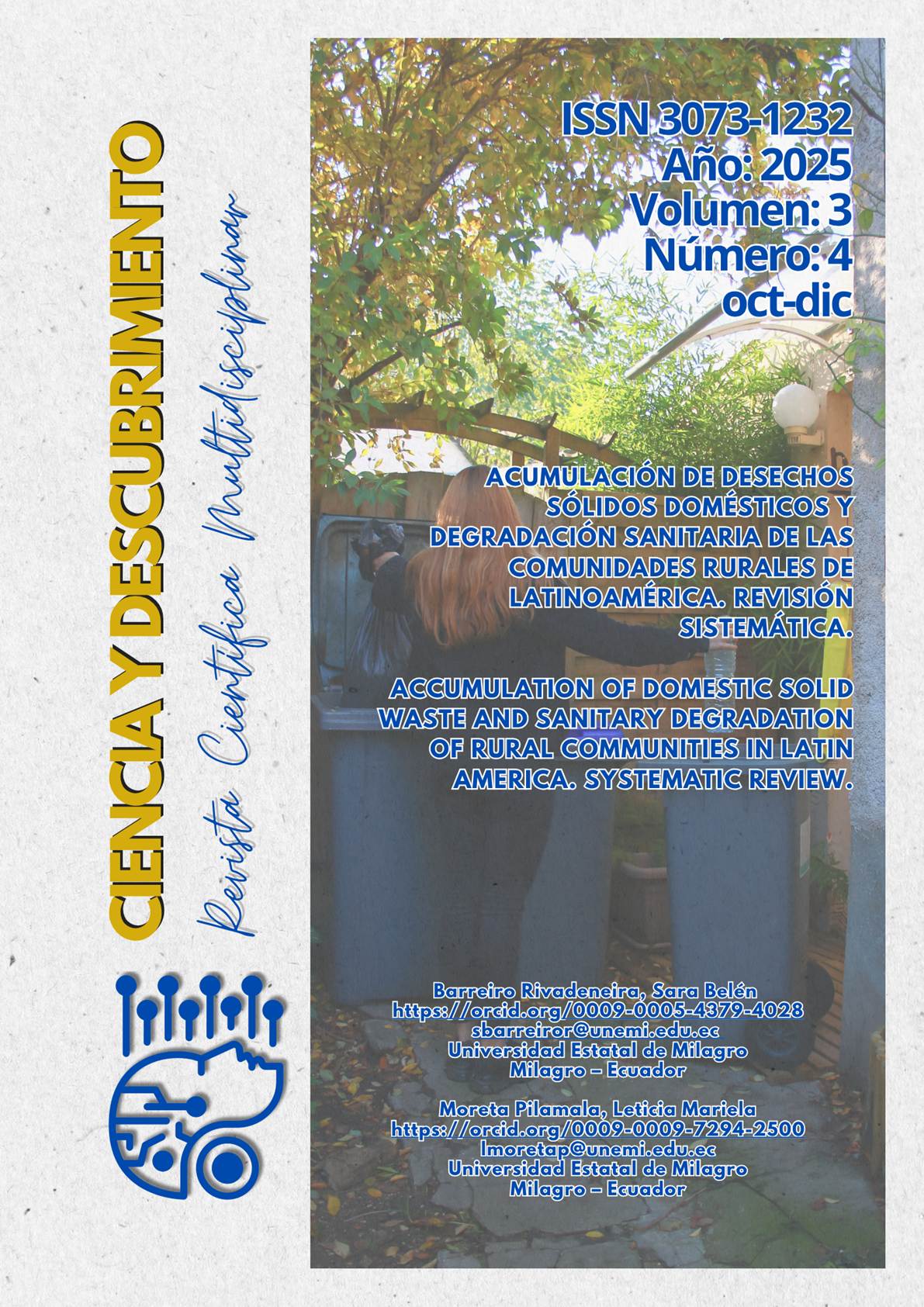 Acumulación de desechos sólidos domésticos y degradación sanitaria de las comunidades rurales de Latinoamérica