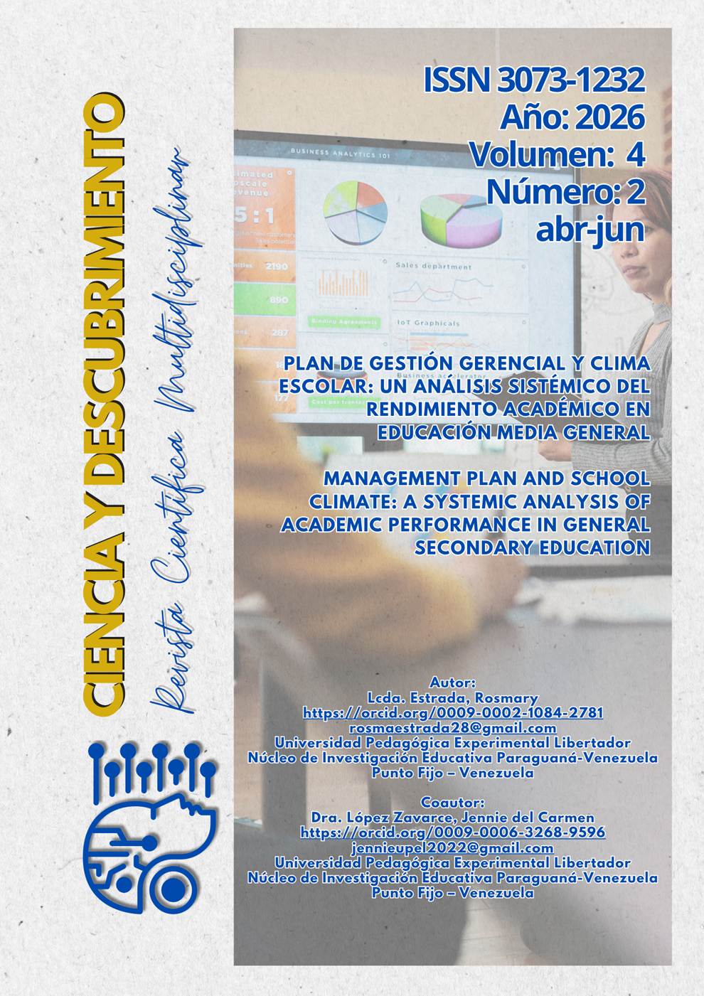 Plan de gestión gerencial y clima escolar